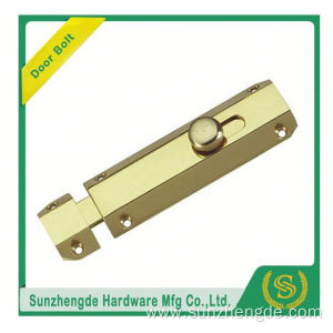 SDB-015BR China Manufacturer Brass Lever Action Flush Door Bolt For Wooden Doors Sale